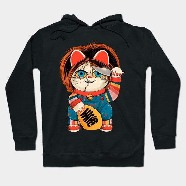 Cat's play Hoodie by ppmid